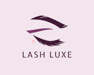 Makeup Beauty Eyelashes  logo design