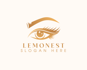 Brow - Beauty Feminine Eyelashes logo design