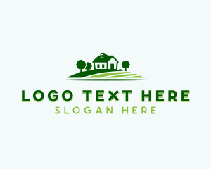 Garden Lawn Landscaper logo design