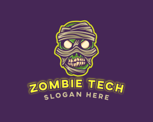 Zombie - Zombie Mummy Gaming logo design