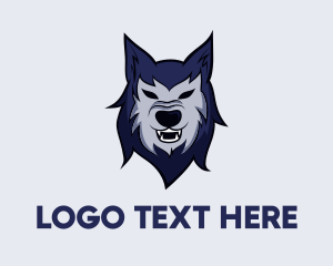 Mad - Mad Wild Wolf Mascot logo design
