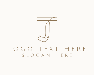 Letter T - Clothing Apparel Tailor logo design