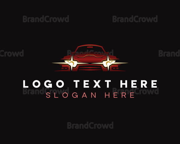 Car Headlight Detailing Logo