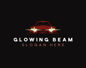 Car Headlight Detailing logo design