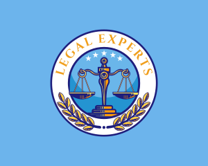 Law - Attorney Law Scales logo design