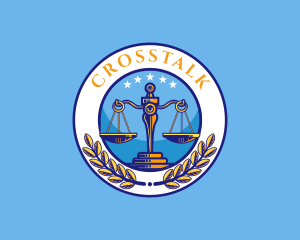 Attorney Law Scales logo design