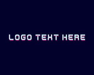 Futuristic - Company Glitch Technology logo design