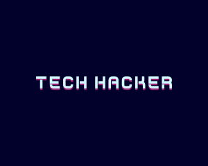 Hacking - Company Glitch Technology logo design