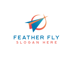 Travel Plane Fly logo design