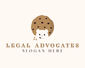 Delicious - Cookie Bear Dessert logo design