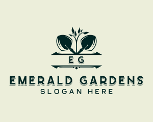 Garden Shovel Landscaping logo design