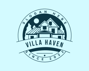Villa - House Villa Realty logo design
