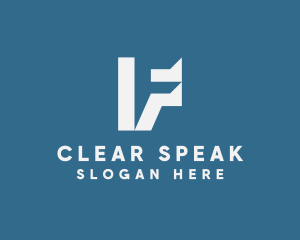 Speech - Chat Speech Letter F logo design