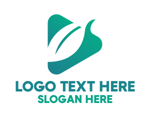 App Icon - Leaf Player App logo design