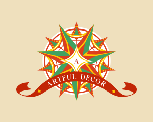 Parol Christmas Decor logo design