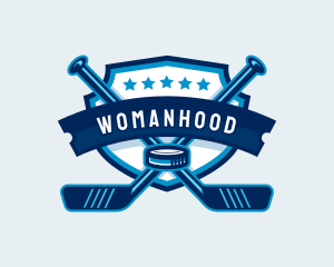 Hockey Tournament Sports Logo