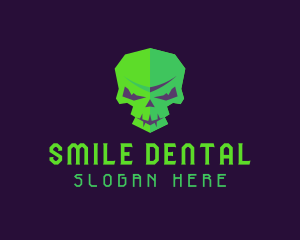 Skull Video Game logo design