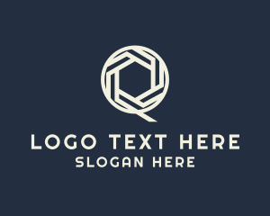 Letter - Fintech Developer Letter Q Business logo design