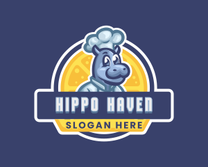 Smiling Hippo Catering logo design