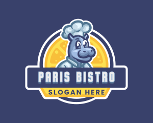 Smiling Hippo Catering logo design