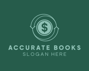 Bookkeeping - Dollar Coin Trading logo design