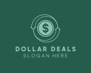 Dollar - Dollar Coin Trading logo design