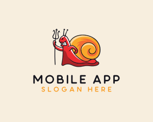 Demon Shell Snail Logo