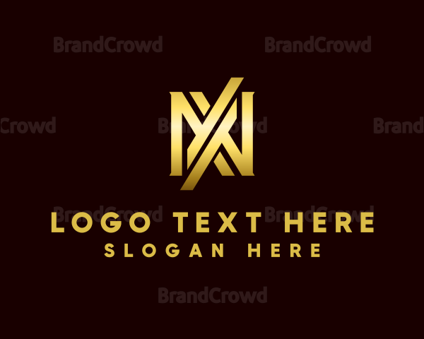 Professional Brand Letter N Logo