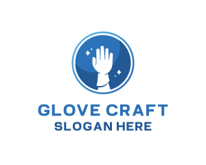 Gloves - Hand Gloves Sanitary logo design