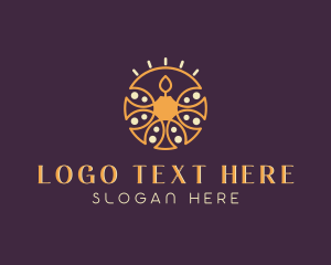 Boho - Scented Candle Boutique logo design