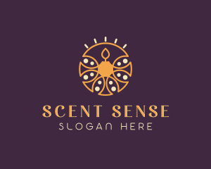 Scented Candle Boutique logo design