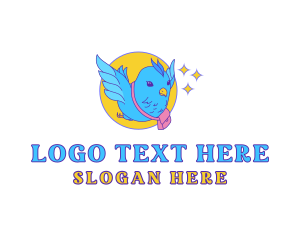 Message - Bird Mail Courier logo design