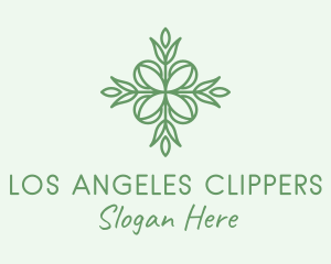 Organic Skin Care Leaf  Logo