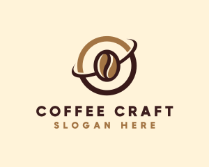 Barista - Coffee Bean Cafe logo design