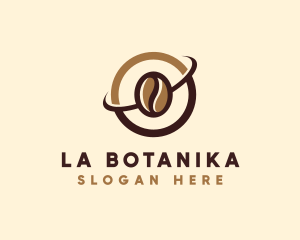 Barista - Coffee Bean Cafe logo design