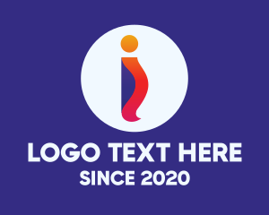 Letter I - Pregnancy Letter I logo design