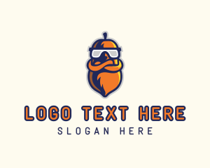 Vegan - Vegan Cacao Fruit logo design