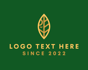 Green Sun - Sun Leaf Eco Sustainability logo design