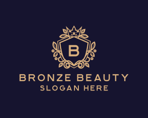 Luxury Crown Shield  logo design