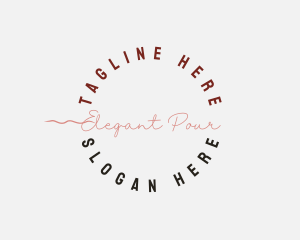 Elegant Cursive Business logo design