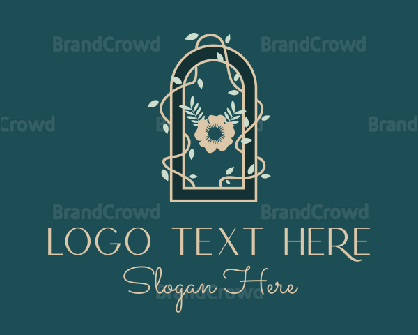 Elegant Flower Decor Logo