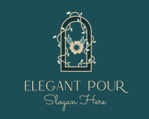 Elegant Flower Decor  logo design