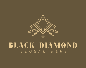 Princess Diamond Leaves logo design