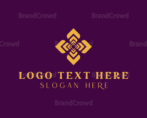 Floral Flower Pattern Logo