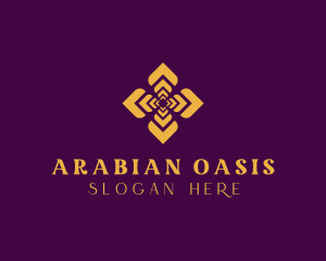 Arabian - Floral Flower Pattern logo design