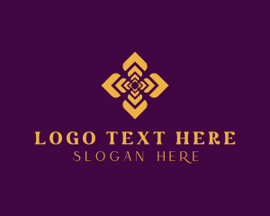 Floral Flower Pattern Logo