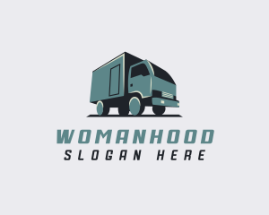 Forwarding Cargo Truck Logo