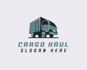 Forwarding Cargo Truck logo design