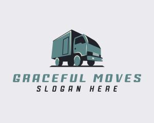 Forwarding Cargo Truck logo design