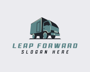 Forwarding Cargo Truck logo design